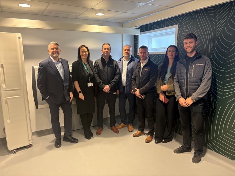 Tilbury Douglas and NHS partners during the opening of the Changing Places facility