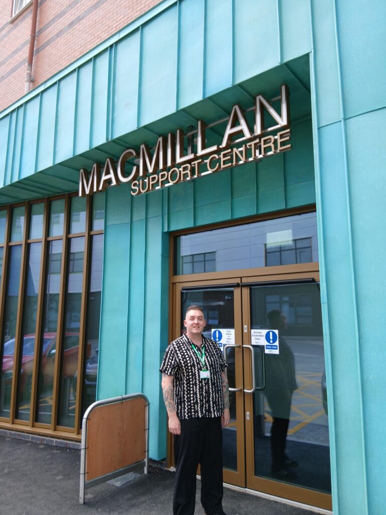 New Macmillan centre with manager Joe Wiecha