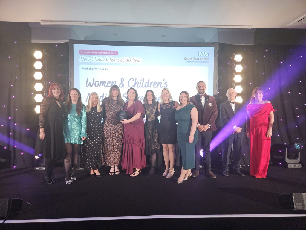 CARE Awards winners - women's and children's medical secretaries