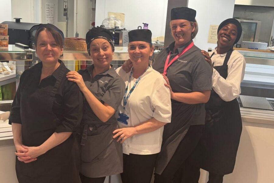 Members of the catering team 1
