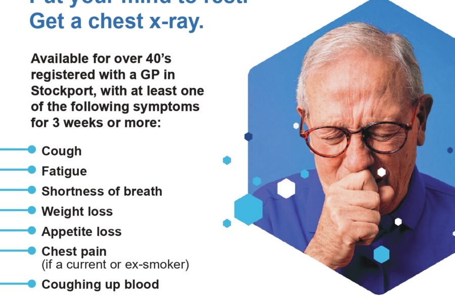 Chest x-ray self referral poster