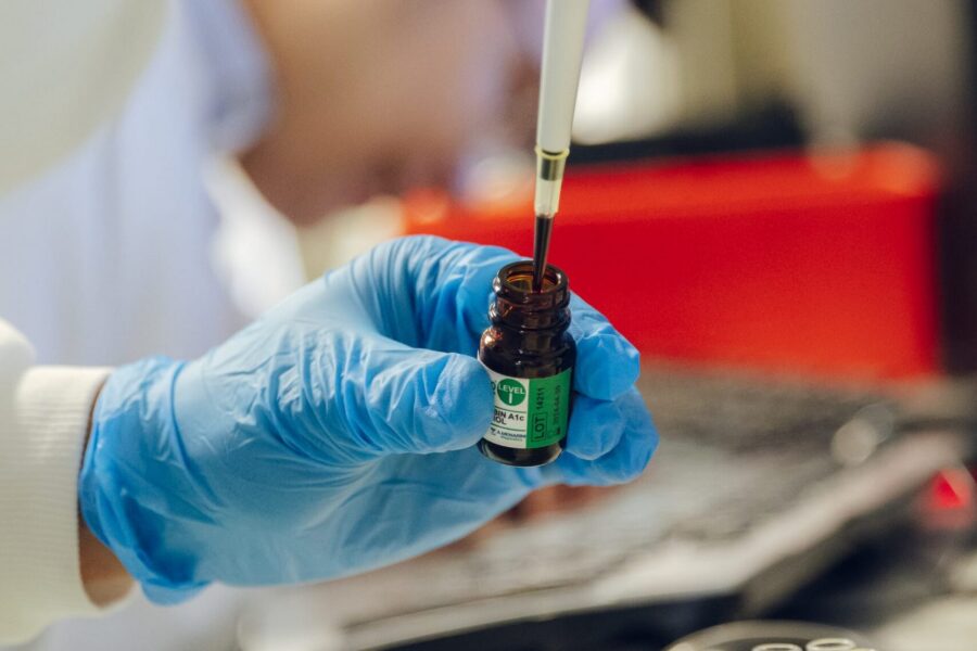 Pathology testing image