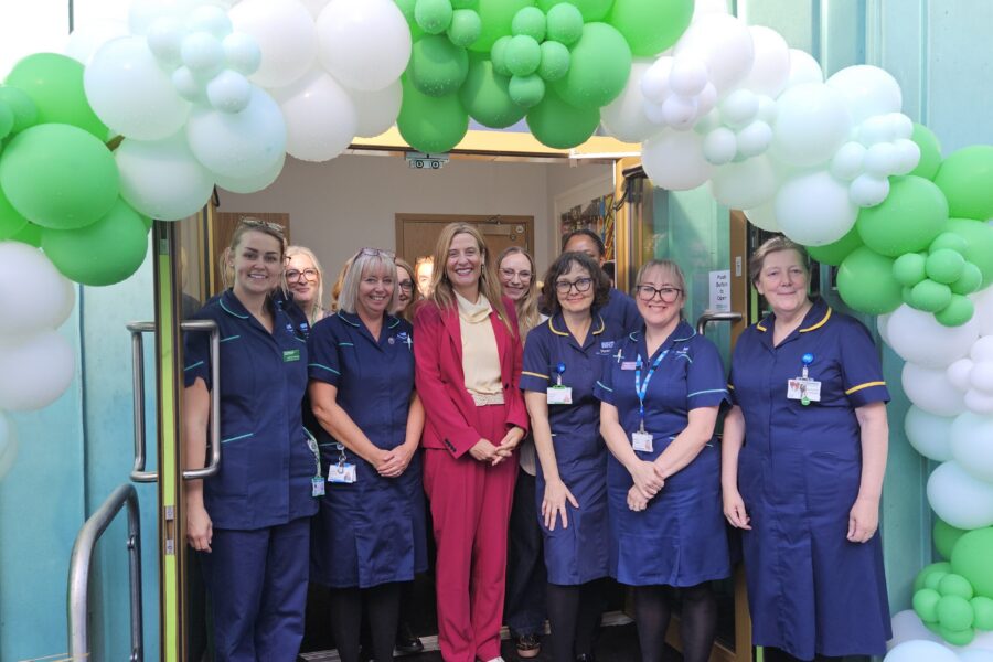 Macmillan opening - Gemma Peters and colleagues