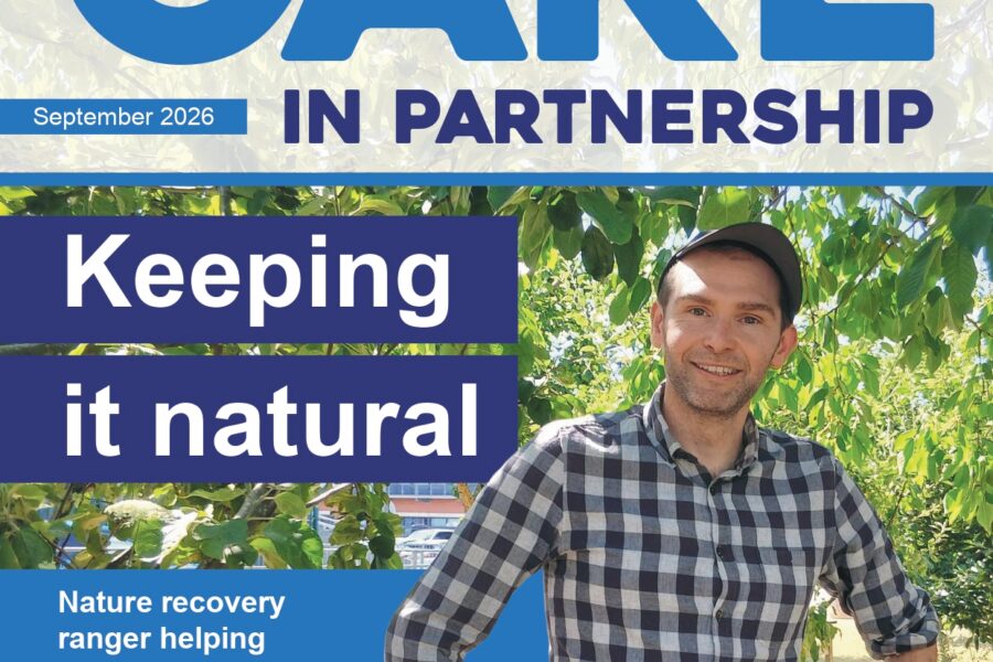 Care in Partnership magazine 2026 front cover